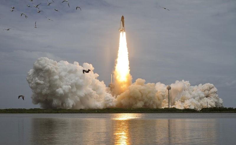 Atlantis shuttle launch