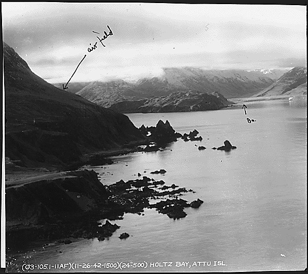 Attu Island, a remote Alaskan island invaded by Japan during World War II