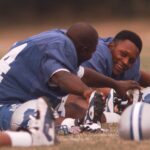 Barry Sanders during a game.