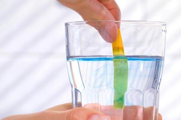 Close-up of a glass of water, representing the discussion on the health benefits of alkaline water.