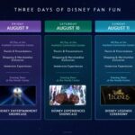 D23 The Ultimate Disney Fan Event 2024 Ticketing 3 Day Programming