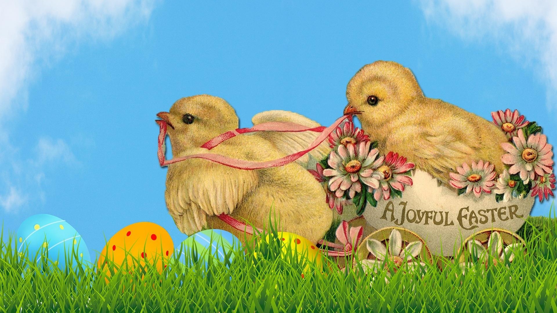 easter chicks