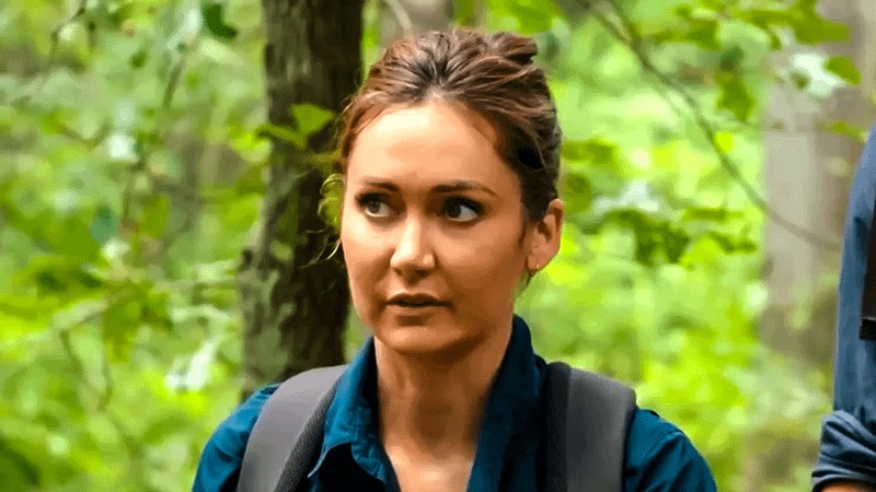 Jessica Chobot, former host of Expedition X, pictured in a promotional image. Fans are curious about why she left the popular paranormal investigation series.