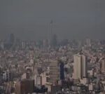 Reuters Hazy skyline picture of Tehran on the morning after the strikes