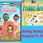 Super Why Cinderella DVD collage featuring characters and fairytale themes for educational kids entertainment.