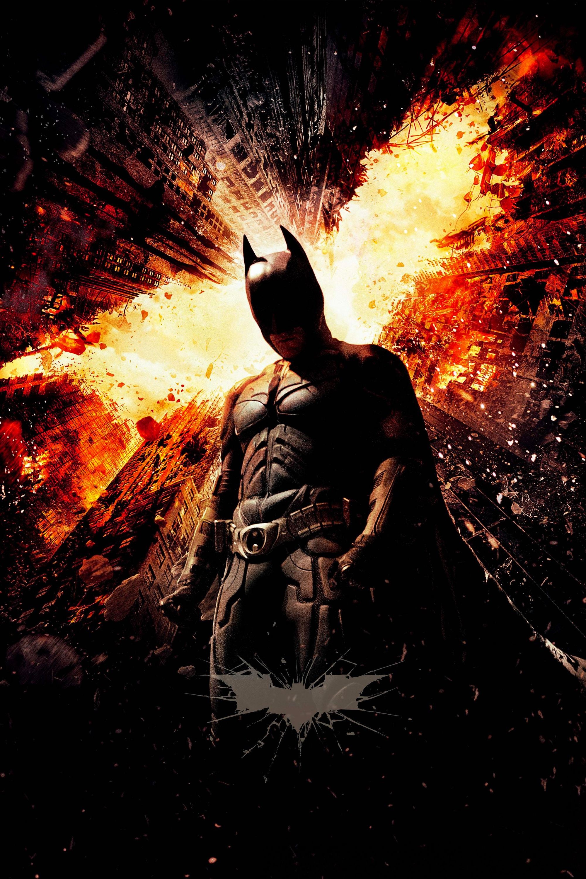 The Dark Knight Rises movie poster featuring Batman and Bane, representing the central conflict and Bane's significant role in the film.