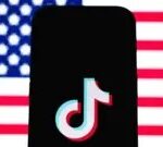 TikTok logo displayed on a smartphone screen, illustrating the app facing a potential ban in the United States due to national security concerns.