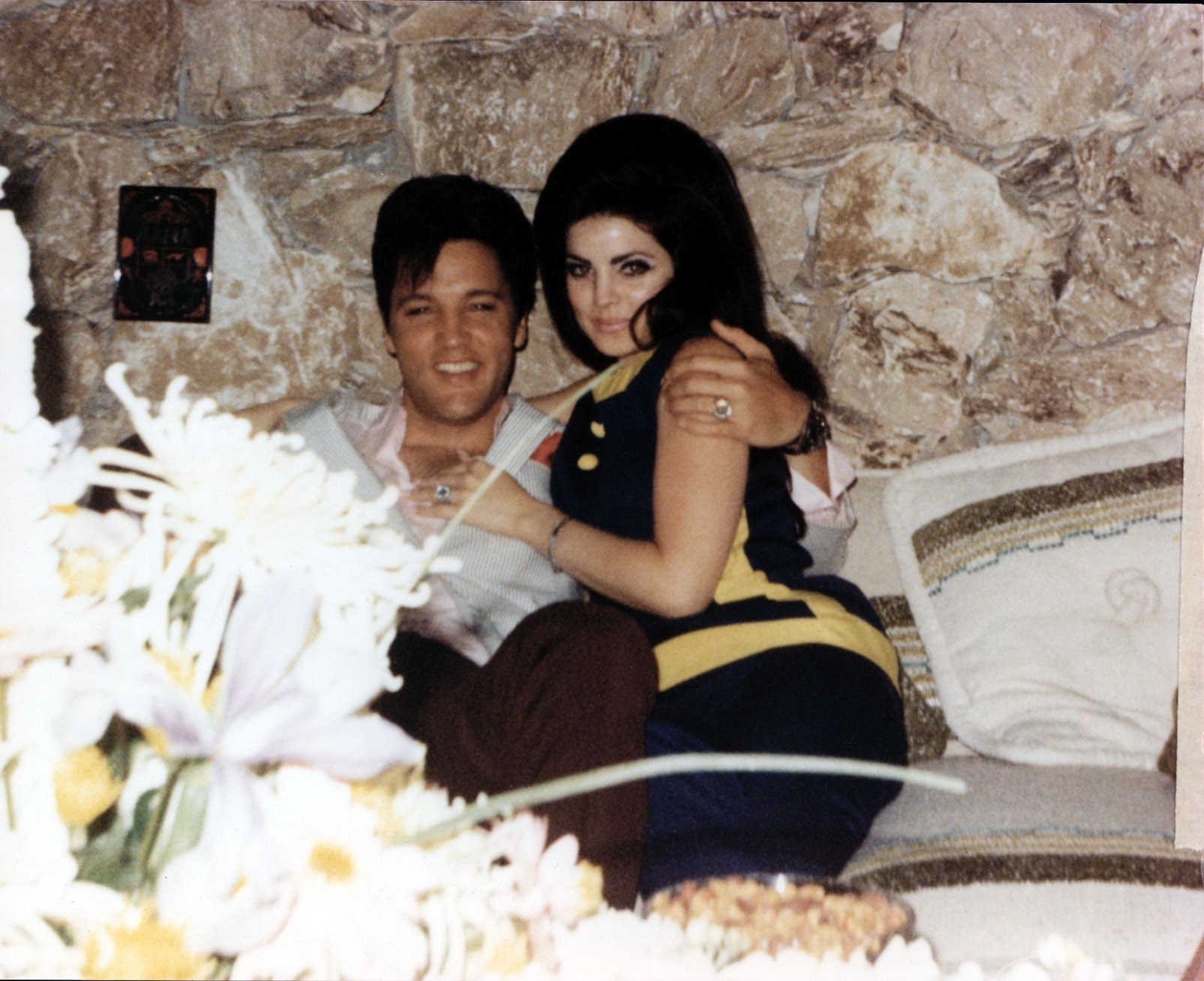 Young Elvis and Priscilla Presley in Germany, showcasing their early relationship.