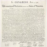 The Declaration of Independence