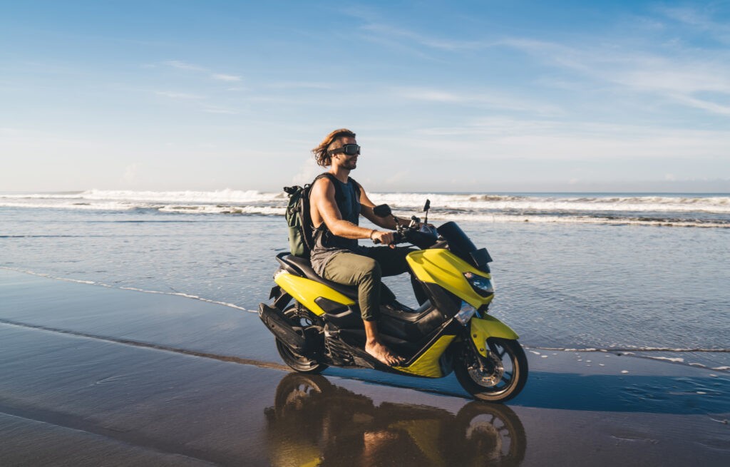 Proper footwear is essential for motorcyclists