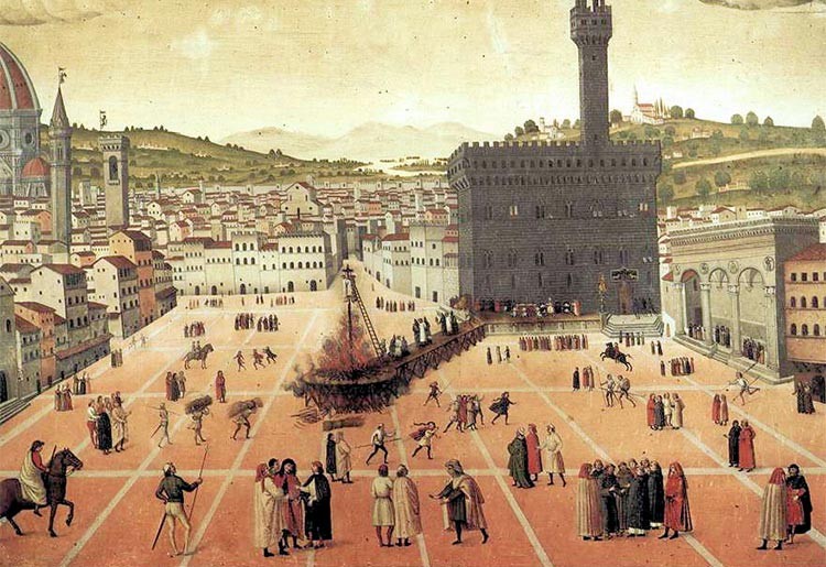Florence in the late 15th century, a hub of Renaissance art and culture