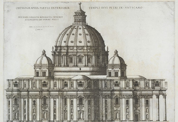 St. Peter's Basilica, a symbol of the Vatican's wealth and influence